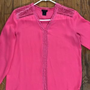 Ann Taylor Pink blouse